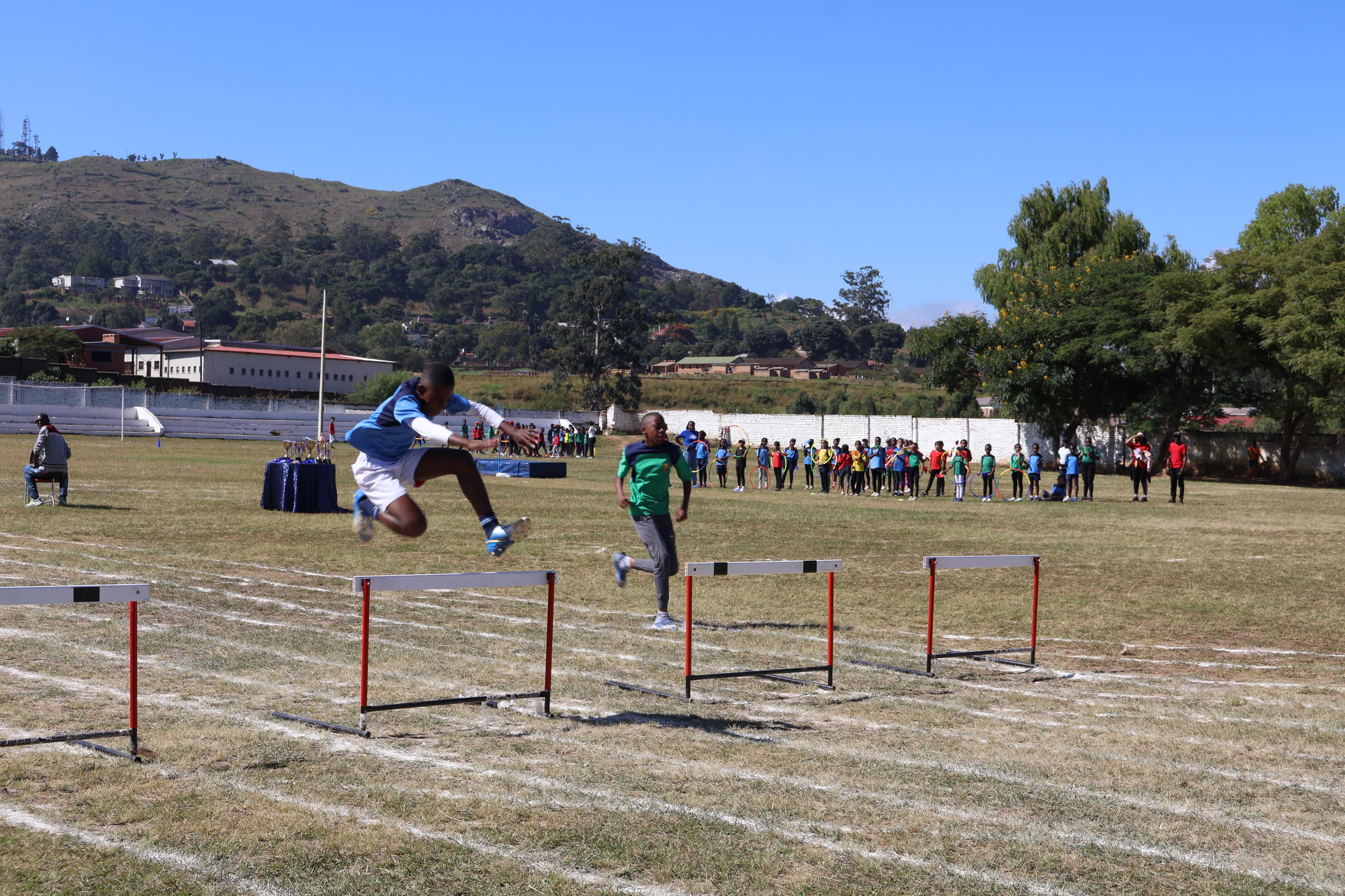 Learners taking part in school activities
